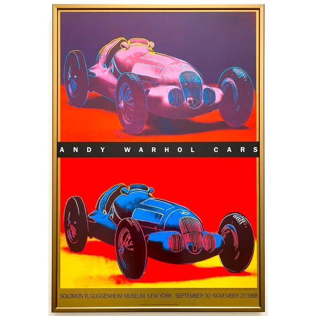 Andy Warhol Estate Vintage 1988 Pop Art Lithograph Print