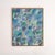 This abstract painting on wood panel has a soothing, dappled perspective and the ambiance of an English cottage. Artist...