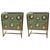 Not Yet Made - Made To Order Green Bedside Tables with Spheric Murano Glass from Justfurnituress SRL, Set of 2 For Sale - Image 5 of 5