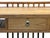 Simple Oriental Minimalistic Natural Wood Console Side Table Desk For Sale - Image 10 of 14