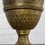 Early to Mid-20th Century Neoclassical Table Lamp Brass and Marble Urn Shaped Base Black Tapered Shade For Sale - Image 9 of 18