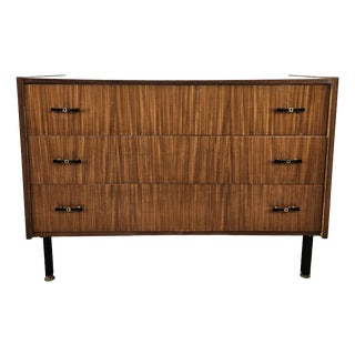 Vintage Three-Drawer Teak Chest of Drawers, 1960 For Sale