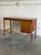 Brown Vintage Teak Vanity With 3 Drawers Flip-Up Mirror and Storage Denmark 1960s For Sale - Image 8 of 11