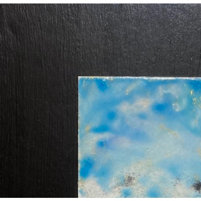 "Black Moon" Contemporary Abstract Painting, Framed For Sale - Image 4 of 11