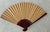Vintage 1980s Japanese Oversized Folding Wall Fan For Sale In Savannah - Image 6 of 10