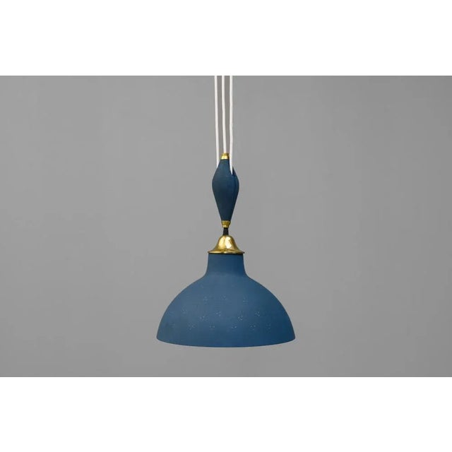 Swedish Rise & Fall Ceiling Light, 1960s For Sale - Image 6 of 6