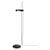 Black-Chrome Alola Floor Lamp by Angelo Mangiarotti for Karakter For Sale - Image 10 of 10