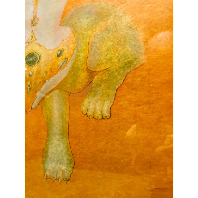 1970s Leonor Fini "Dithirambe" Framed Pencil Signed & Numbered Lithograph For Sale - Image 5 of 11