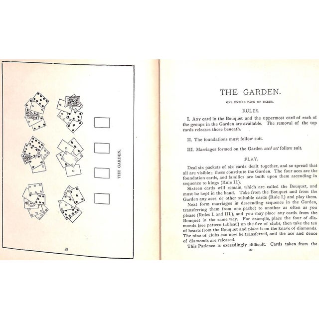 "Dick's Games of Patience; Or Solitaire With Cards" 1912 Dick, William B. For Sale - Image 9 of 9