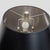 Modern Stacked Crystal Sphere Table Lamp With Chrome Accents For Sale - Image 3 of 5