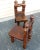Antique African Folk Art Ashanti Sculpted Wood Art Chairs / Stools For Sale In Las Vegas - Image 6 of 11