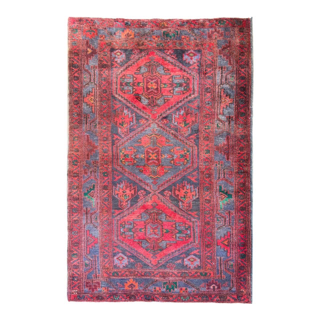 Mid-20th Century Persian Mazleghan Rug For Sale