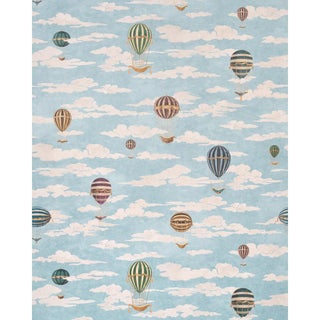 Schumacher X Carl D'Aquino Up, Up And Away! Wallcovering In Document For Sale