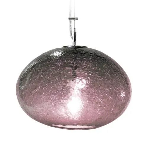 Tempo Orbit Pendant Light from the Boa Lantern Collection in Amethyst For Sale - Image 4 of 4