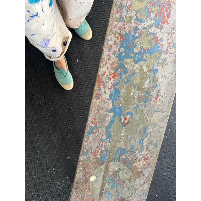 Early 1900s Pennsylvania Hallway School Bench For Sale In New York - Image 6 of 9