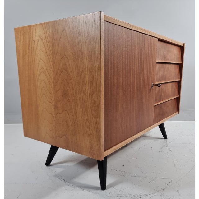 Vintage Commode in Ash, 1970s For Sale - Image 9 of 13
