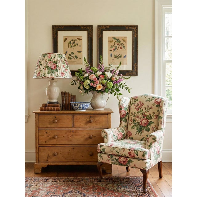 This is a set of two hand colored botanical engravings by the renowned framers, Trowbridge. These are authentic and...