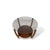 Mid-Century Round Smoked Glass and Teak Coffee Table, 1960s For Sale - Image 6 of 8