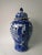Chinese Blue and White Porcelain Ginger Jar With Birds & Flowers For Sale - Image 4 of 11