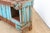 Antique Turquoise Blue Damachiya Cabinet For Sale In Los Angeles - Image 6 of 18