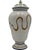 Mid 20th Century Vintage Frankincense Olibanum Ceramic Covered Urn Jar Italy For Sale - Image 5 of 12
