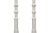 Vintage Sirmos Wood Rams Head Floor Lamps With Brass Hardware, Restored, 1975 For Sale In Miami - Image 6 of 11