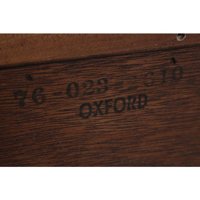 Kindel Mahogany Hepplewhite Style Sideboard Buffet For Sale - Image 17 of 18