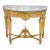 French Louis XVI Demi-Lune Console For Sale