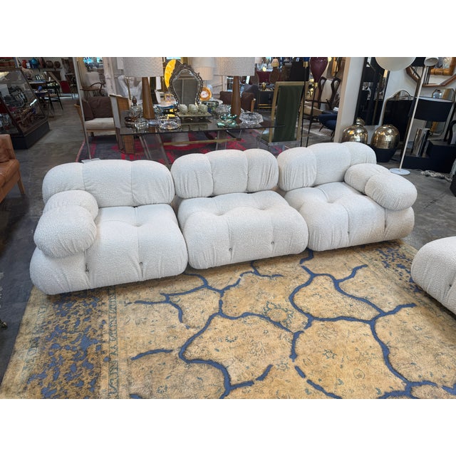 Ivory Mario Bellini “Camaleonda” Modular Sofa Set, 5 Pieces. For Sale - Image 8 of 9