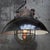Industrial Vintage Industrial Factory Pendant Light in Black Enamel and Cast Iron For Sale - Image 3 of 6