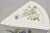 19th Century Antique Victorian Large Porcelain Covered Cheese Dish With Flowers and Leaves For Sale - Image 5 of 12