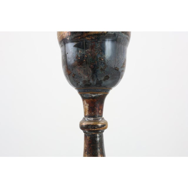Art Deco Silvered Copper Champagne Bucket on Stand, France, 1910s For Sale - Image 9 of 15