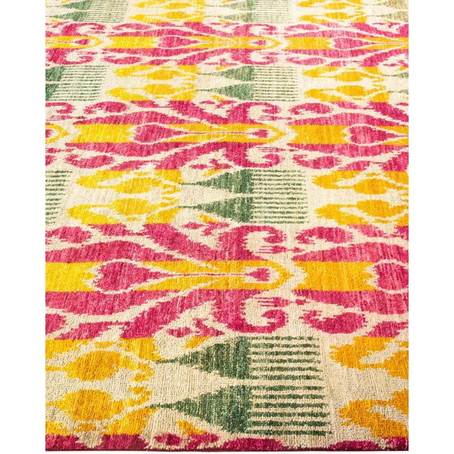 Solo Rugs Modern Hand-Knotted Area Rug - Ivory, 6' 0" x 9' 1" For Sale - Image 4 of 8