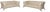 Three-Seater and Two-Seater Sofas in Leather from Rolf Benz, Set of 2 For Sale