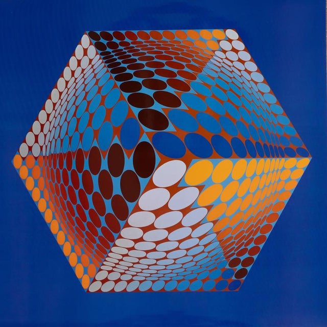 Victor Vasarely, TUPA-3, Photogravure For Sale - Image 5 of 5