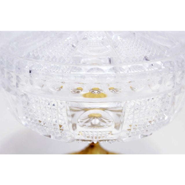 Crystal Bonbonnière, 1950s For Sale - Image 6 of 9