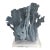 Natural Blue Coral Specimen on Acrylic Base For Sale