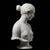 2020s Hand-Carved Natural Marble Bust Sculpture – The Greek Slave For Sale - Image 5 of 6