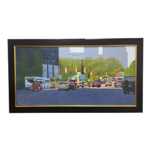 Monday Morning Rush Impressionist Painting