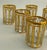 1910s Art Deco Attributed to Baccarat Cannellures Crystal Liqueur Glasses With Handles - Set of Seven For Sale - Image 14 of 16