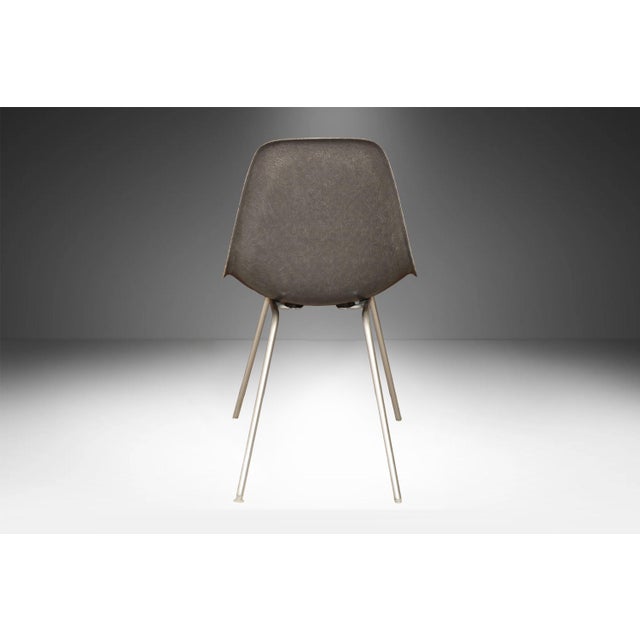 Herman Miller Herman Miller Eames Molded Fiberglass Shell Side Chair For Sale - Image 4 of 11