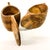 Hand Wood Carved Vintage Ritual Cups - A Pair For Sale In Portland, ME - Image 6 of 11