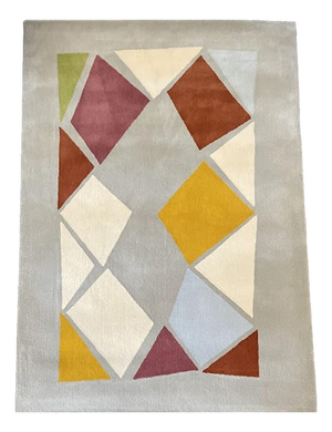 Hand-Tufted Terrasse Rug from Tisca, Switzerland, 1990s