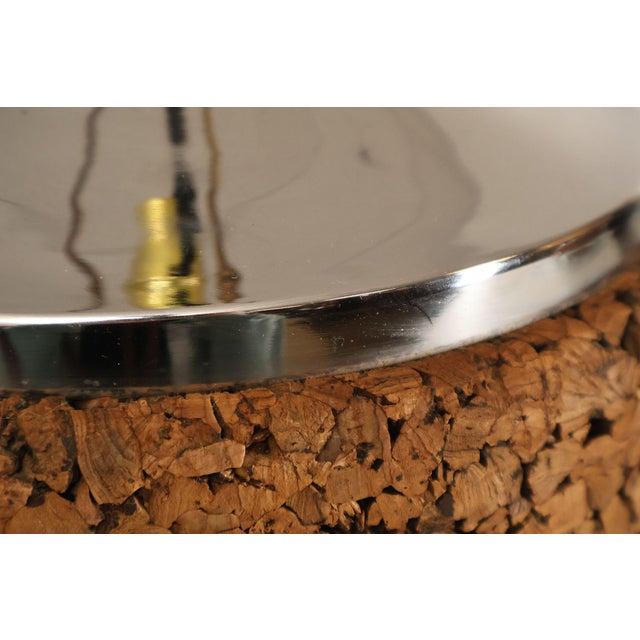 Leviton Mid Century Modern Cork Table Lamps - a Pair For Sale - Image 15 of 18