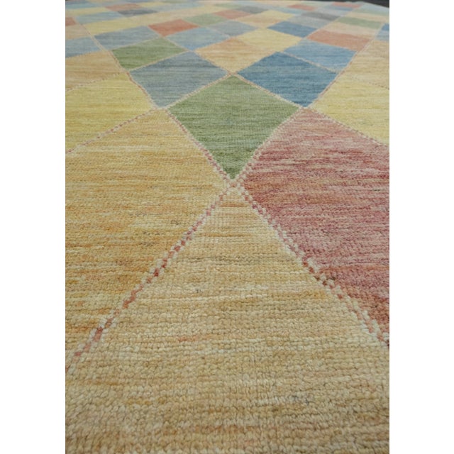 Early 21st Century Turkish Oushak Rug 10'2" x 14'5" #18543 For Sale - Image 5 of 8