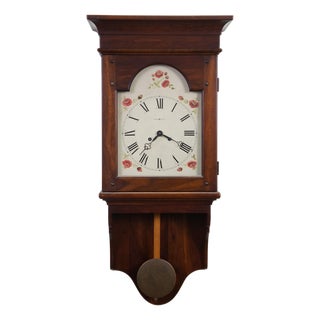 Howard Miller American Country Farmhouse Mahogany Regulator Wall Clock German For Sale