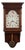 Howard Miller American Country Farmhouse Mahogany Regulator Wall Clock German For Sale