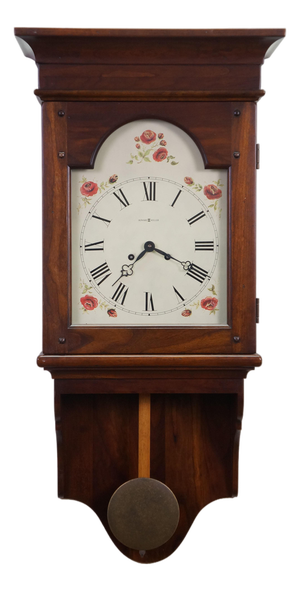 Howard Miller American Country Farmhouse Mahogany Regulator Wall Clock German