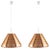 Scandinavian Pendant Lamps in Pine by Hans-Agne Jakobsson for Ellysett, 1960s, Set of 2 For Sale