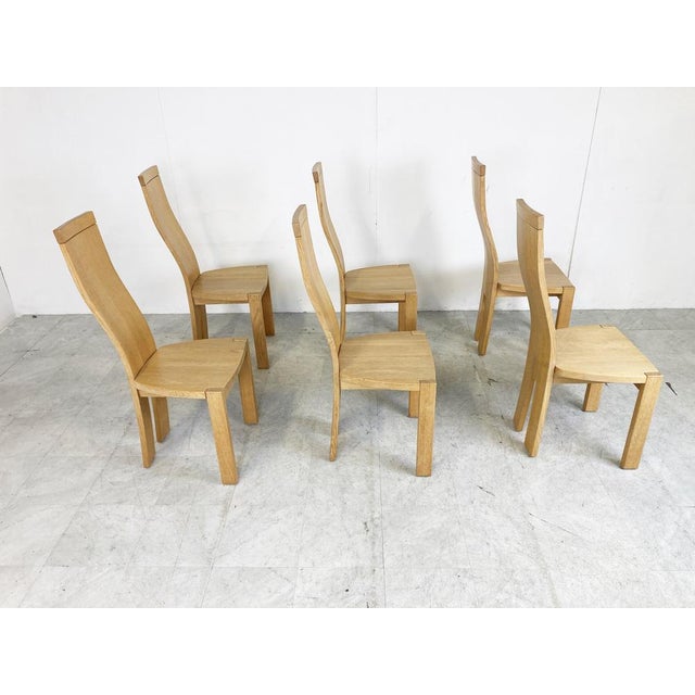 Dining Chairs by Rob & Dries Van Den Berghe, 1980s, Set of 2 For Sale - Image 4 of 12